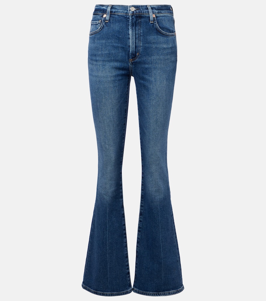 Lilah 325 high-rise flared jeans