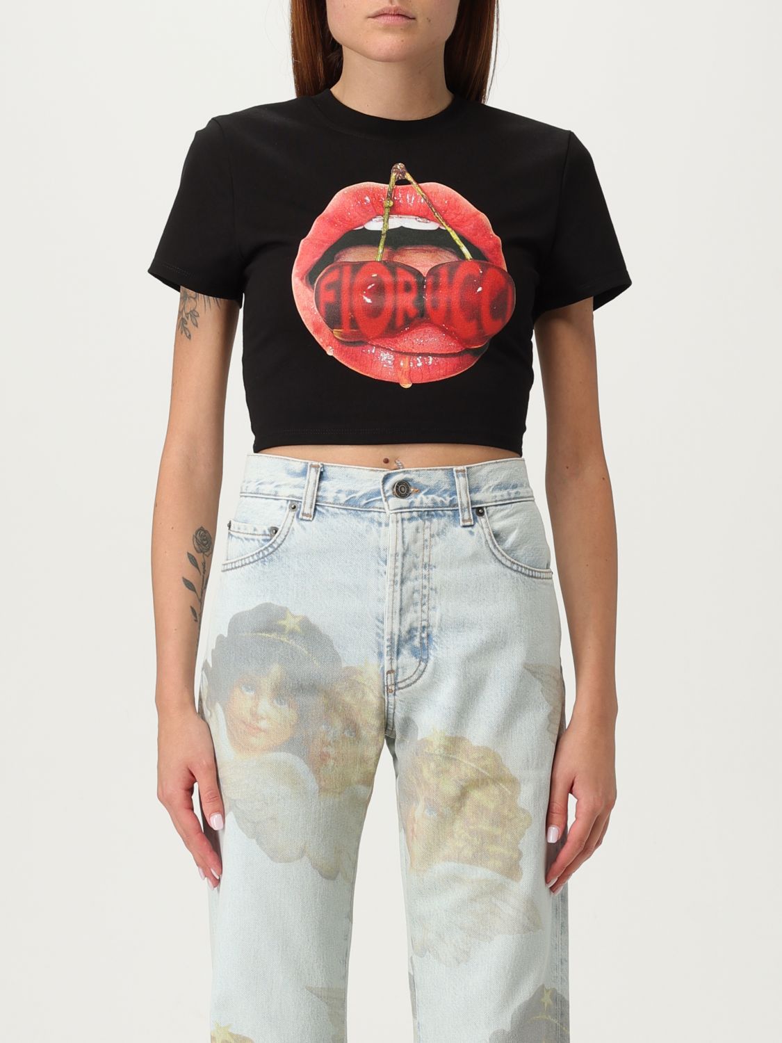 T-Shirt Woman color Black