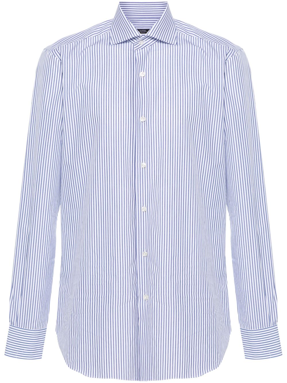 Striped cotton shirt - Blue