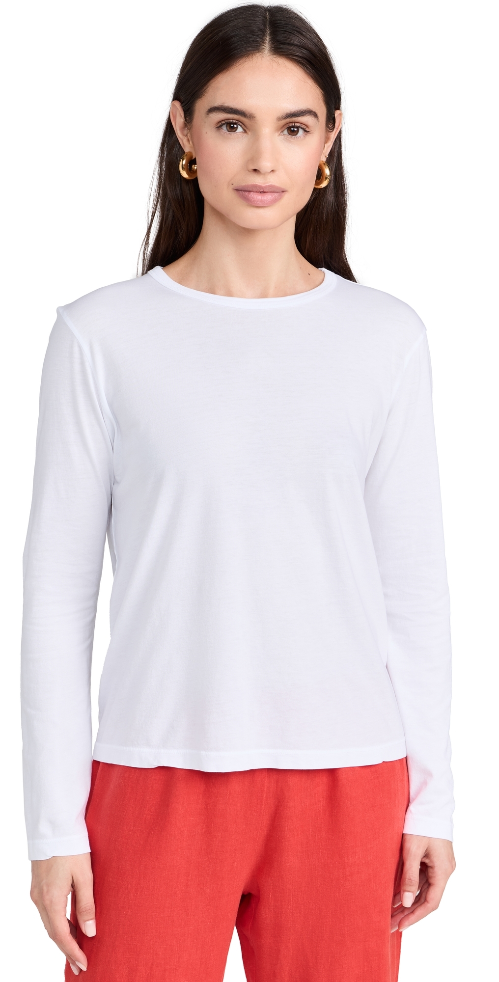 The Jersey Relaxed Long Sleeve Tee Powder