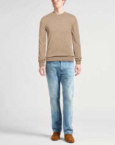 Man Sweater Beige Size M Polyamide, Viscose, Wool, Cashmere