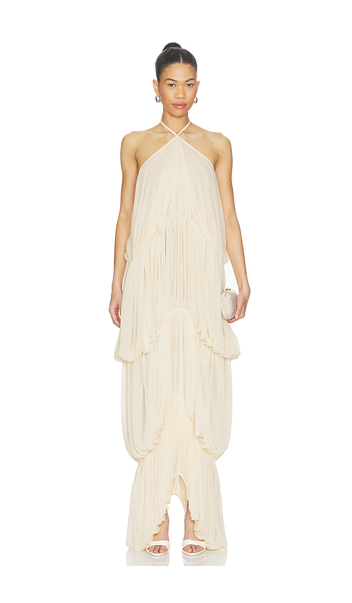 Ronny Kobo Bia Dress in Ivory. - M also in