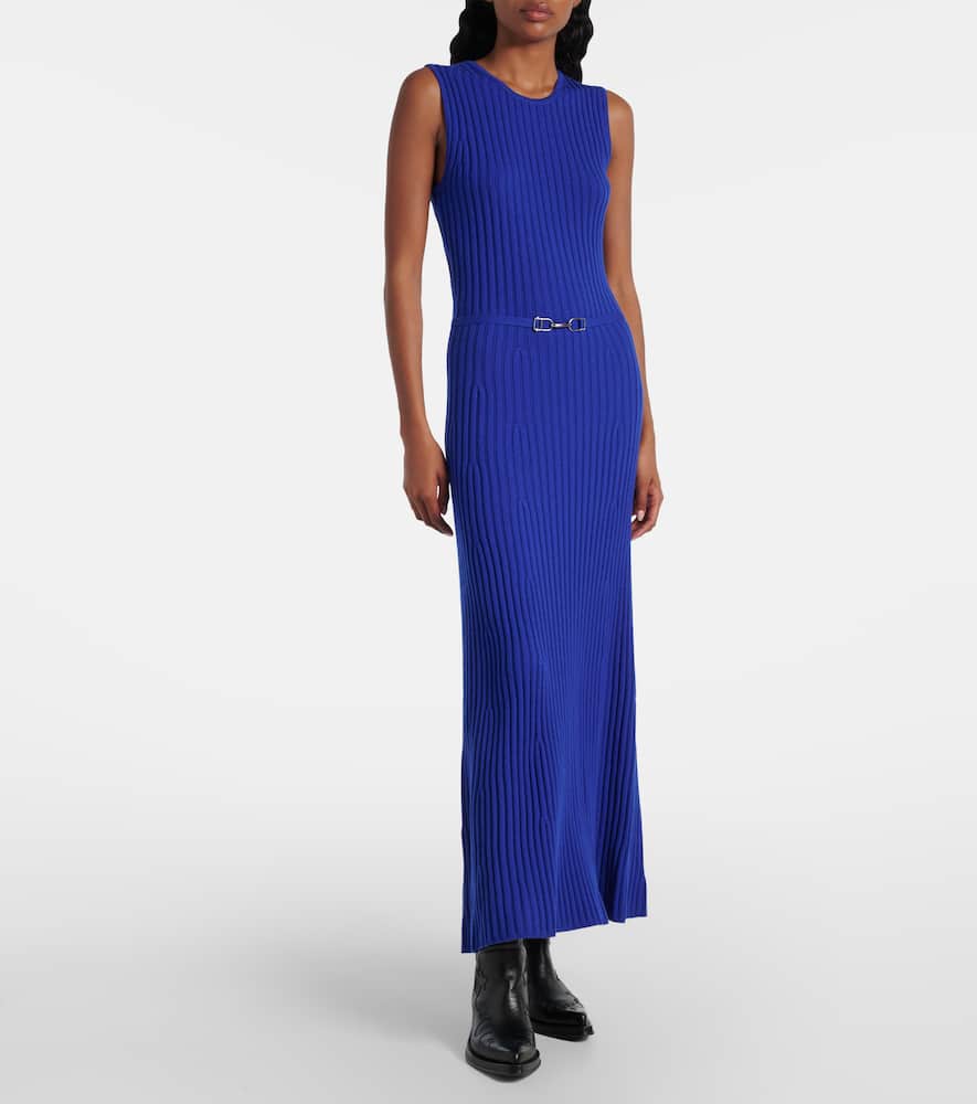 Meier wool and cashmere midi dress