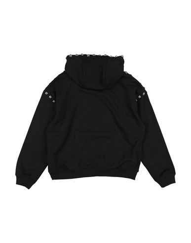 Kid Girl Sweatshirt Black Size 10 Cotton, Polyester