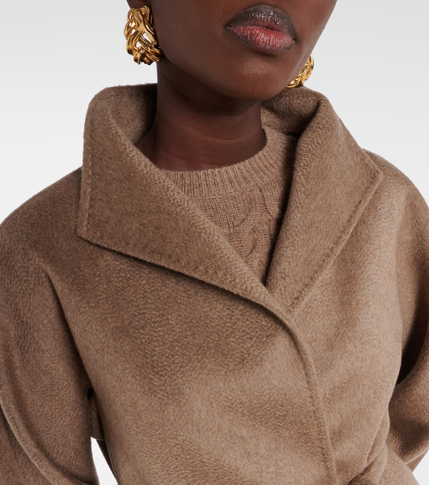 Lilia cashmere wrap coat
