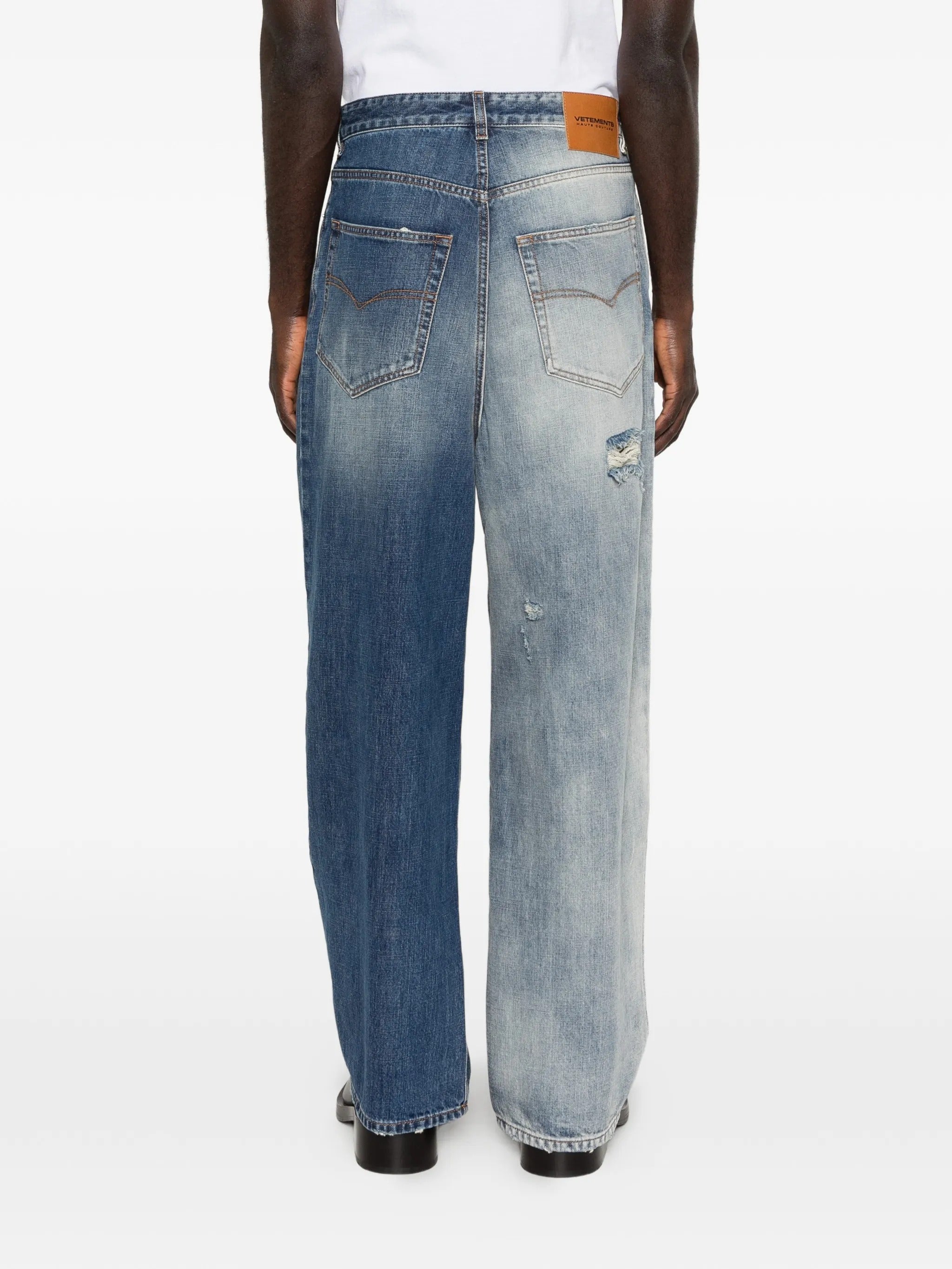 Vetements Degrade Effect Jean