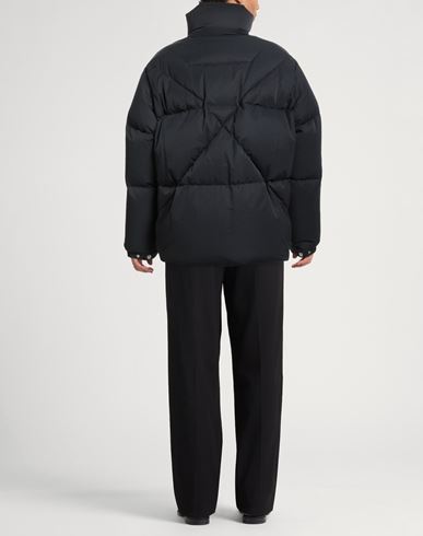 Man Puffer Black Size 00 Cotton, Polyamide