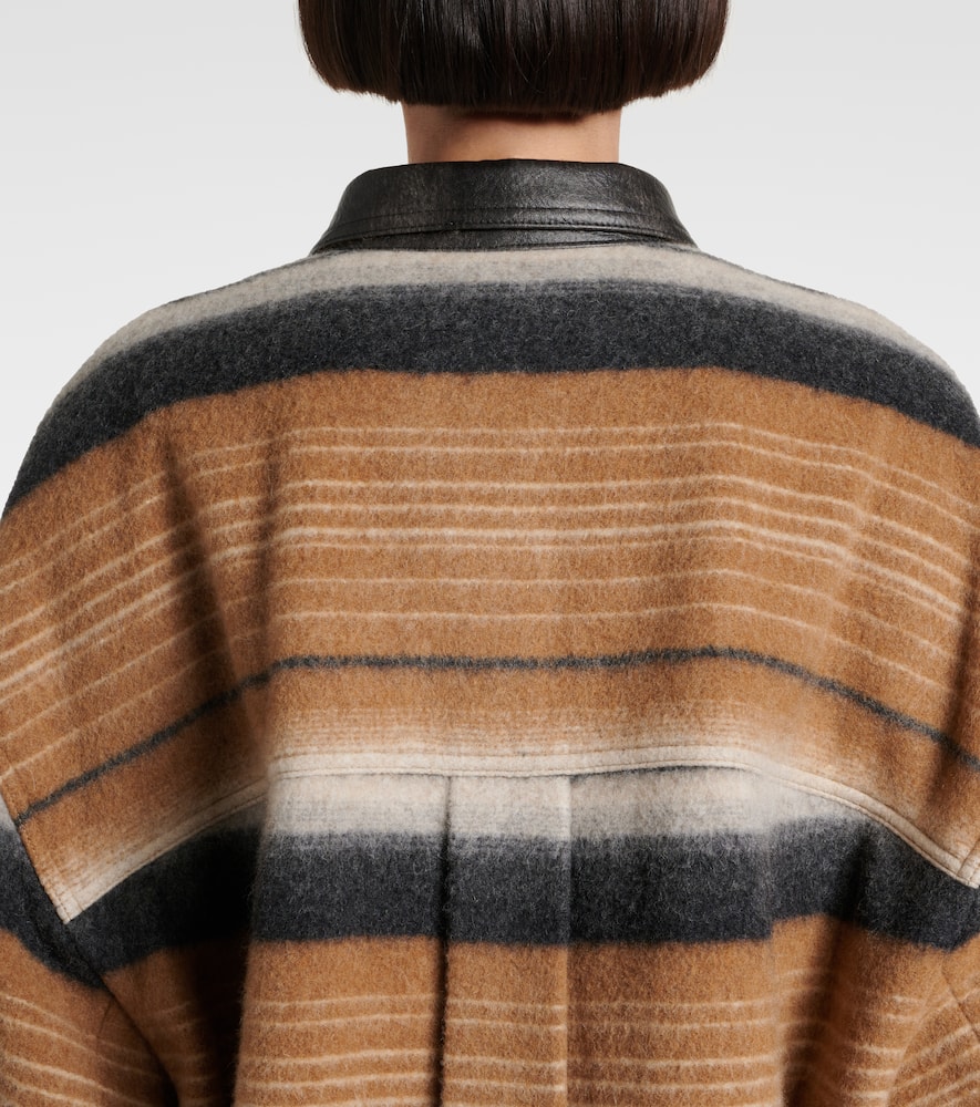 Djilaga wool-blend coat