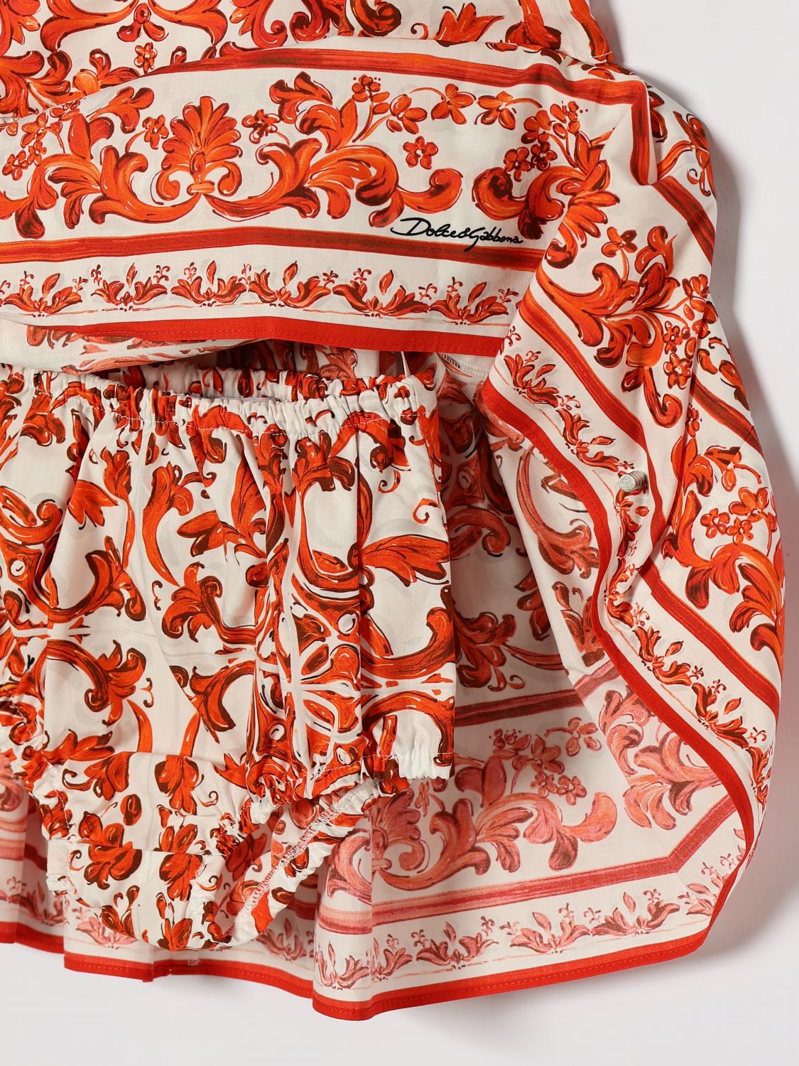 Dress Kids color Orange