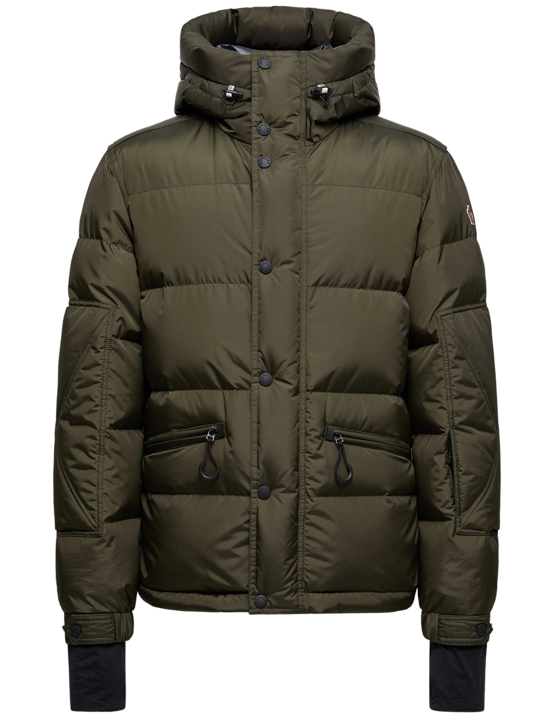 Men's Down-Filled Mini Jacket with Adjustable Hood - Size 2