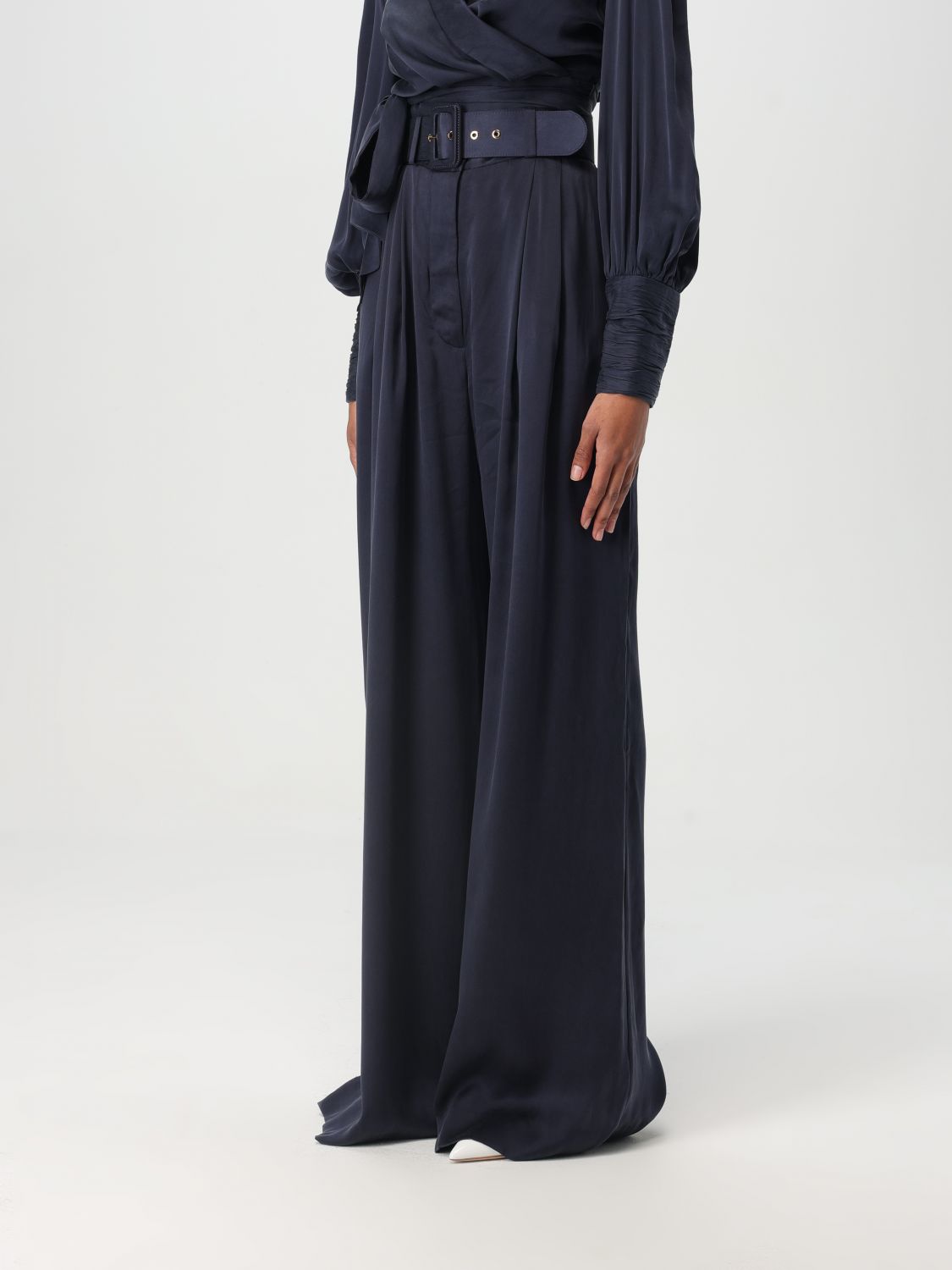 Pants Woman color Blue