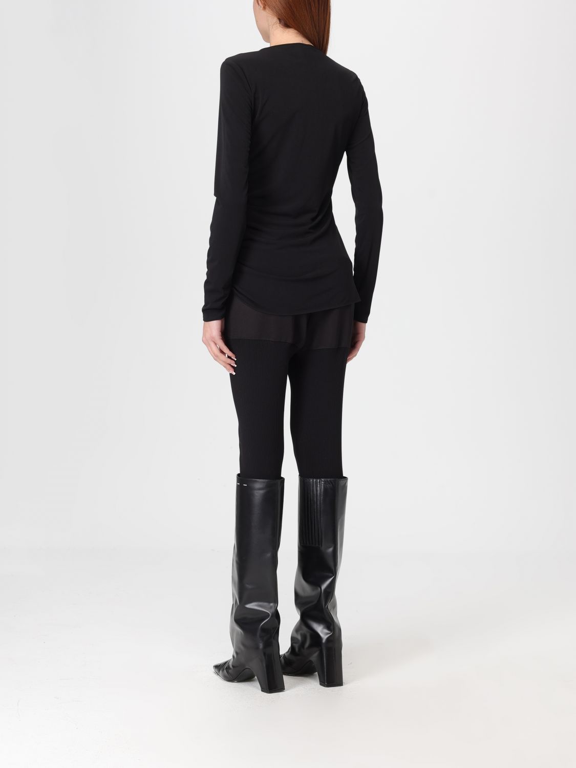 Top Woman color Black