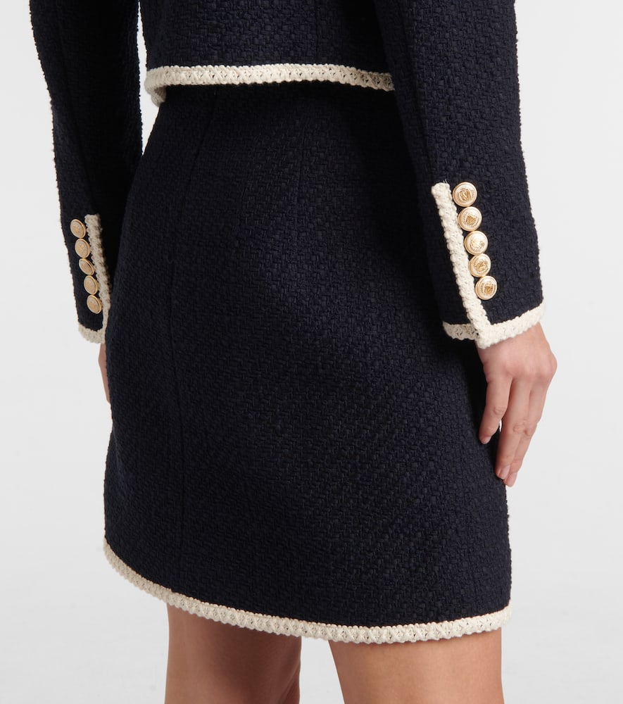Mabel cropped tweed jacket