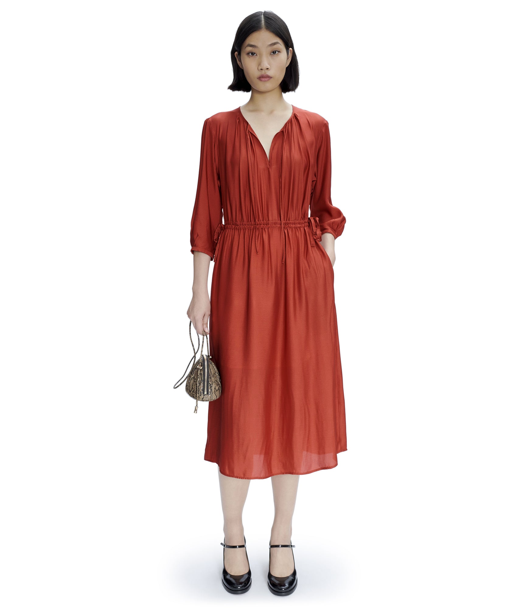 Eve dress GAF - Terracotta