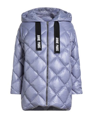 Woman Puffer Light blue Size 4 Polyamide