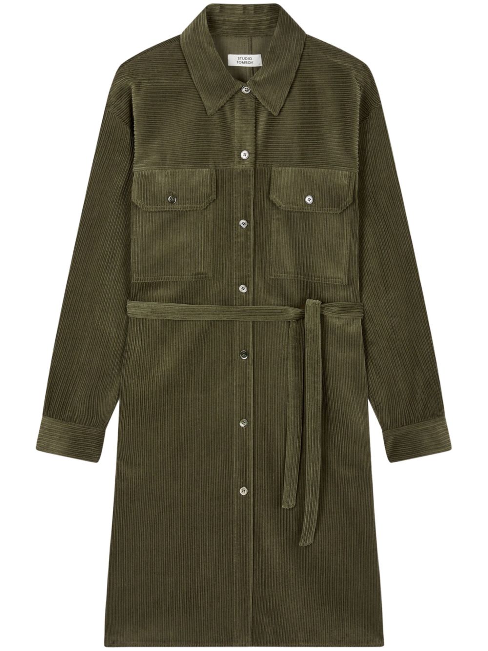 Corduroy dress - Black