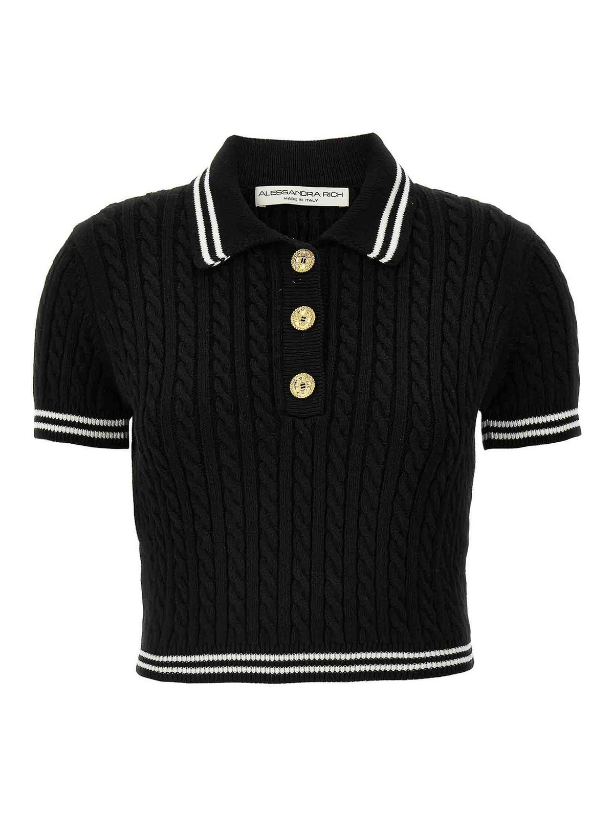 Braided Shirt Polo