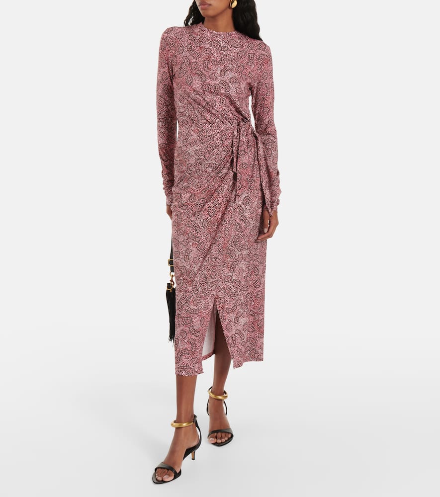 Lisy jersey wrap dress
