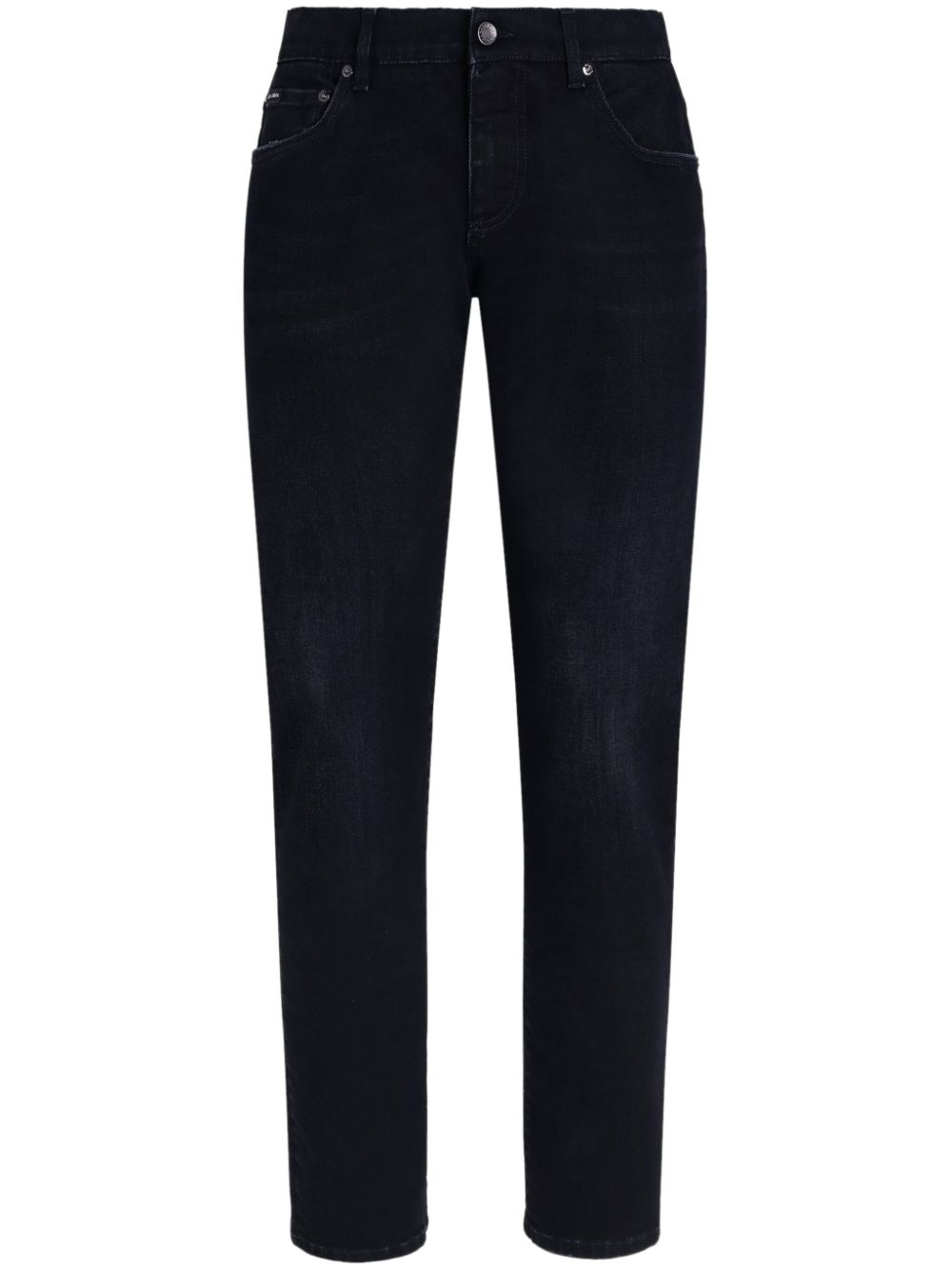 Slim-cut jeans - Black
