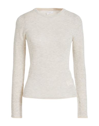 Woman Sweater Beige Size 10 Merino Wool, PVA