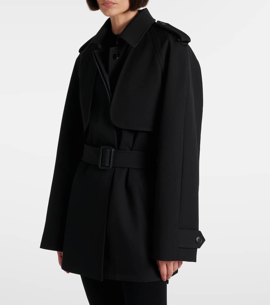 Usuaia belted virgin wool jacket