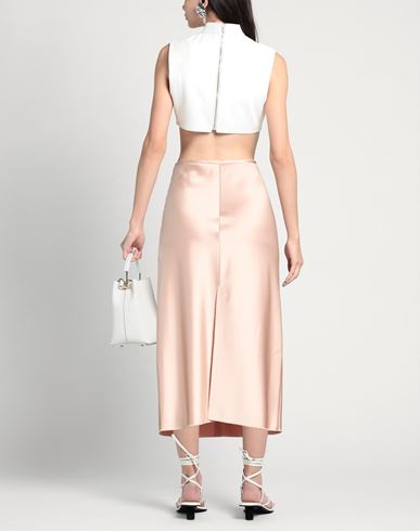 Woman Midi skirt Blush Size 4 Polyester, Elastane