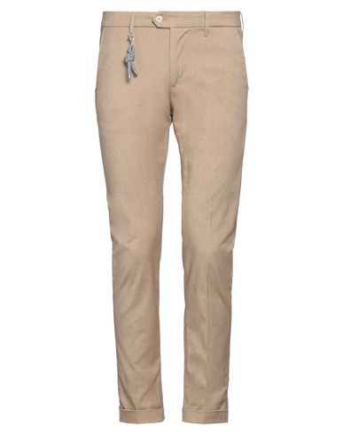 Man Pants Beige Size 32 Cotton, Polyester, Elastane