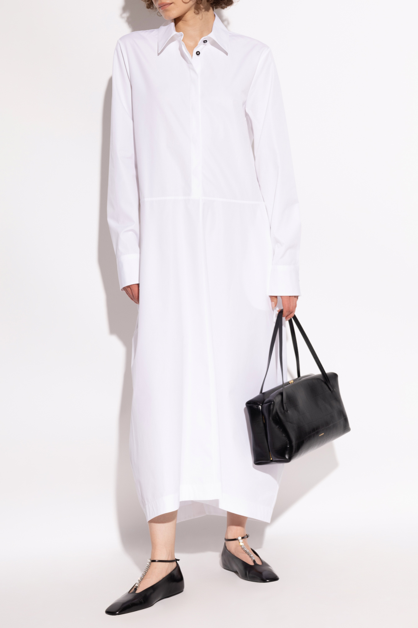 Shirt Dress, Women's, White