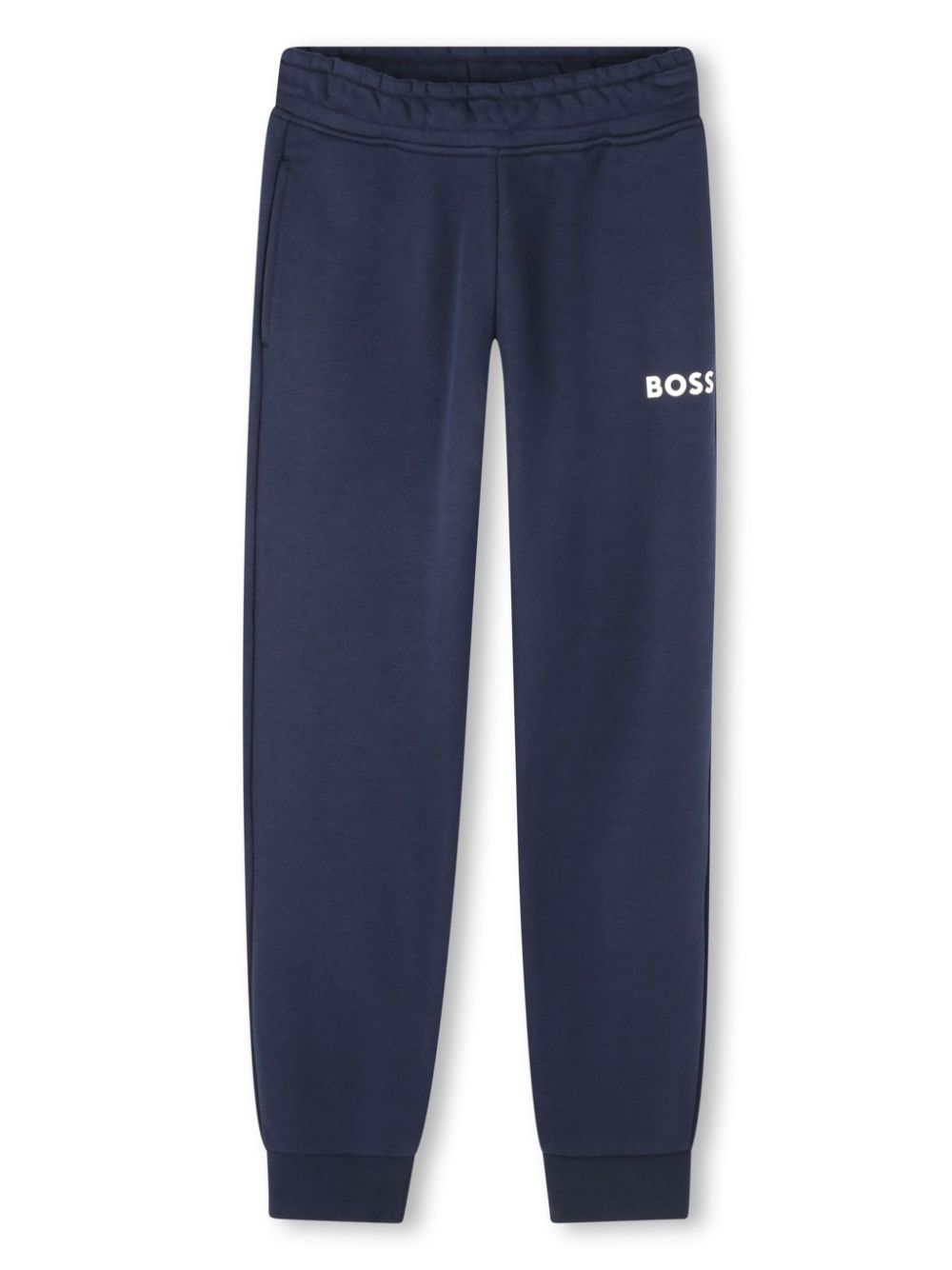 Logo-print track pants - Blue