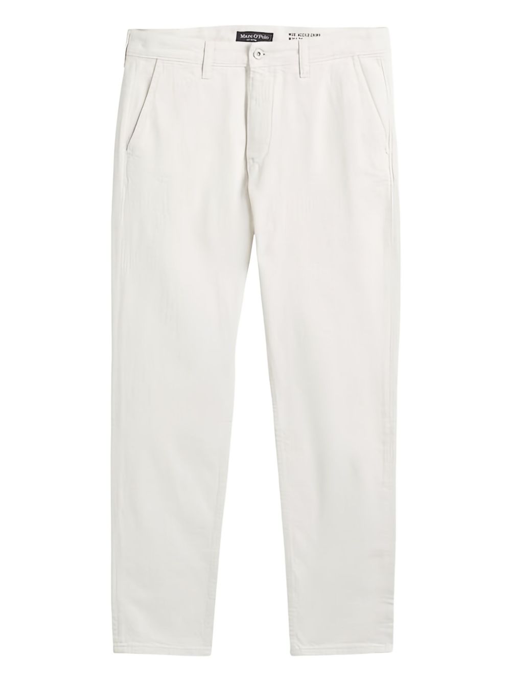 Logo-patch jeans - White