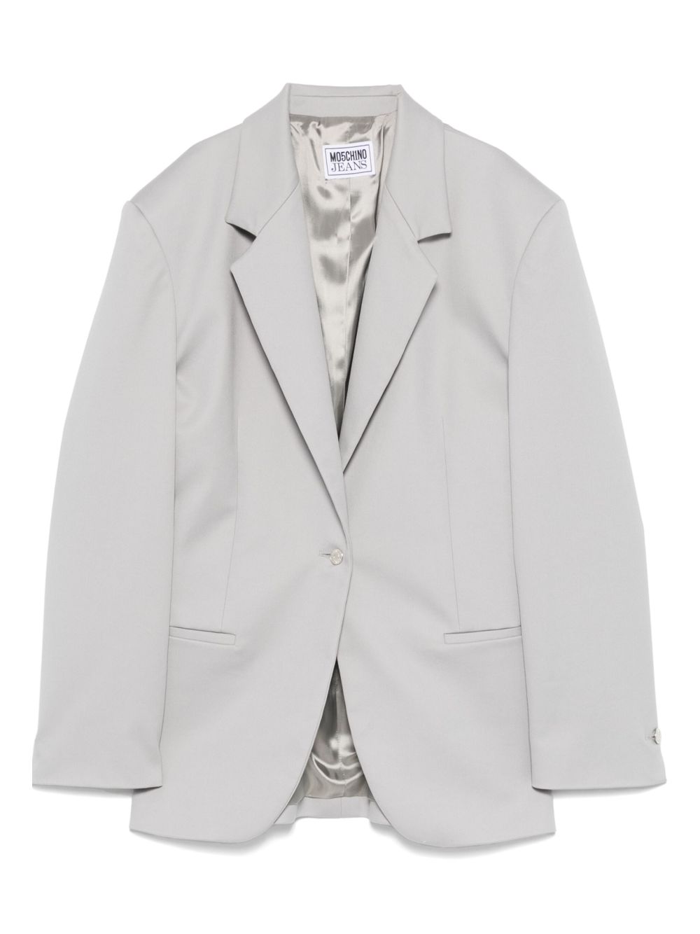 Single-breasted blazer - Grey