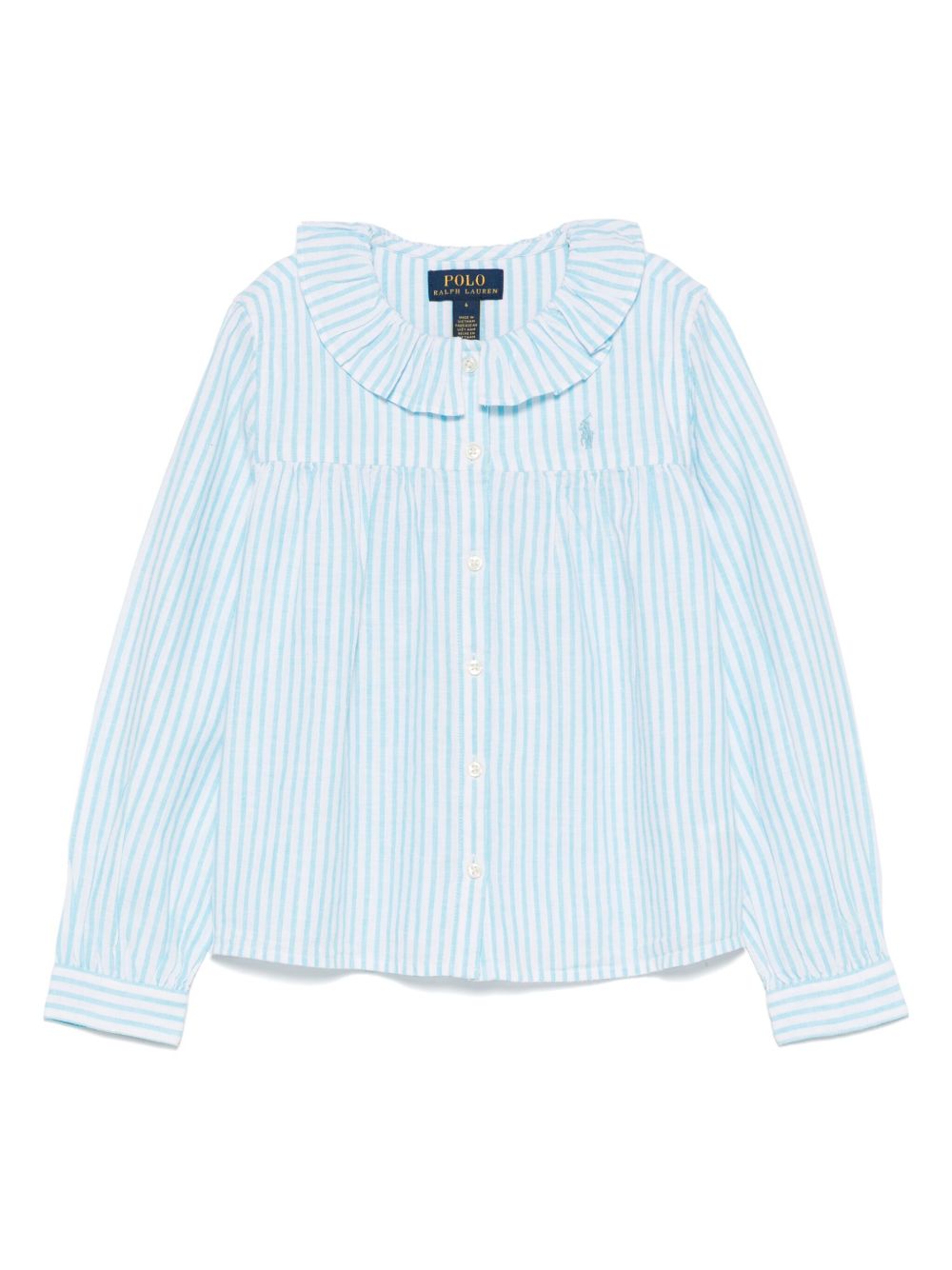 POLO RALPH LAUREN KIDS striped shirt - Blue