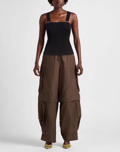 Woman Top Black Size 2 Viscose, Polyamide, Elastane