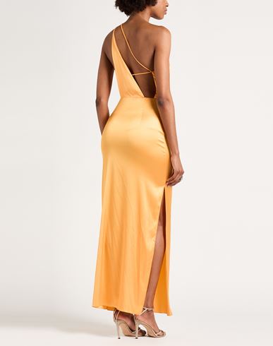 Woman Maxi dress Mandarin Size 6 Viscose, Polyamide, Elastane