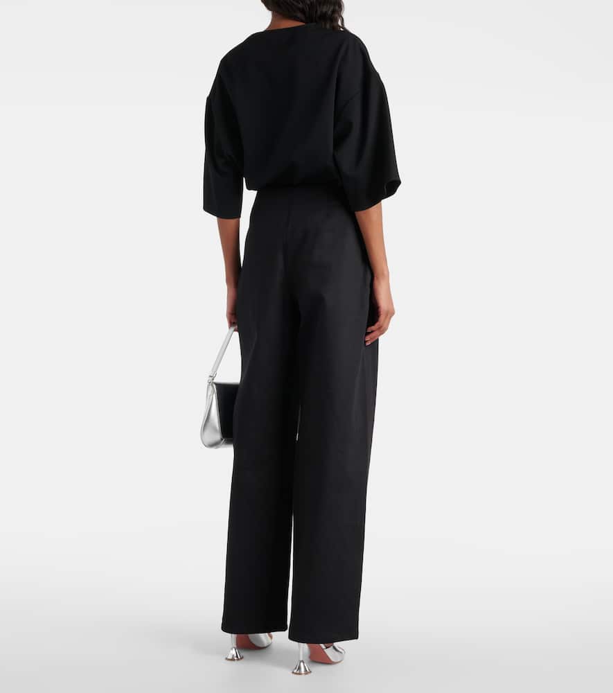 Jagger high-rise wide-leg jeans