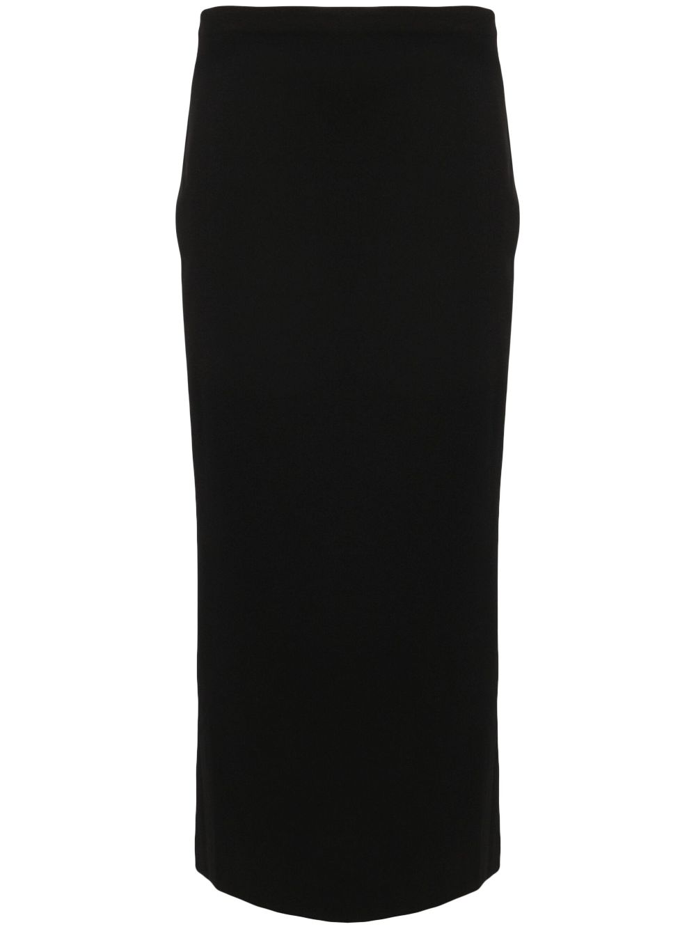 Compact Ultra midi skirt - Black