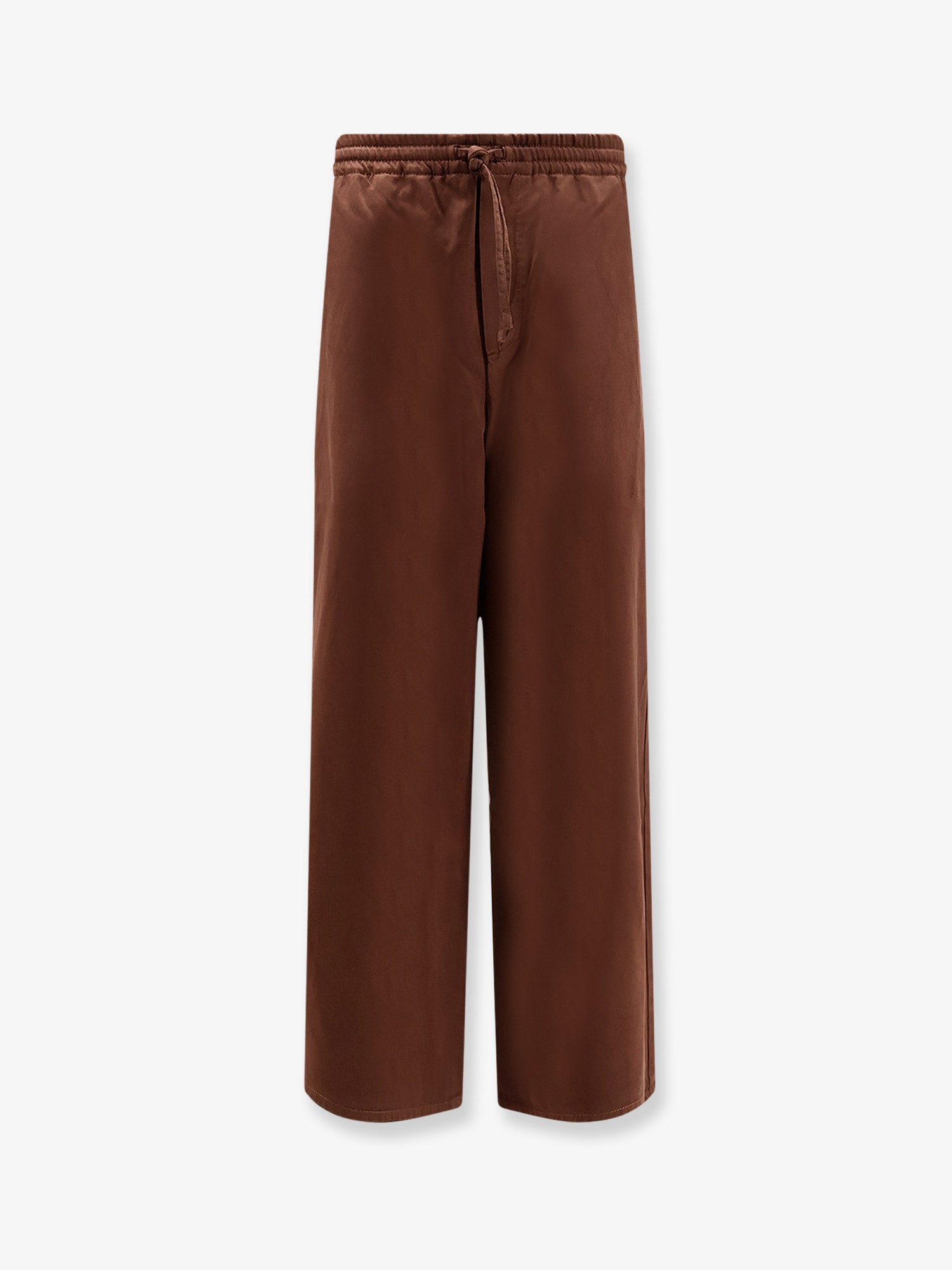 Cotton Trousers — Brown