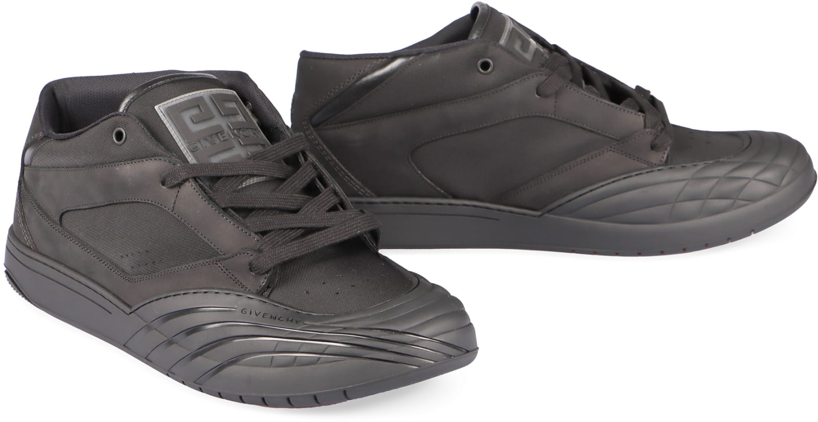 Skate Techno Fabric Low-Top Sneakers