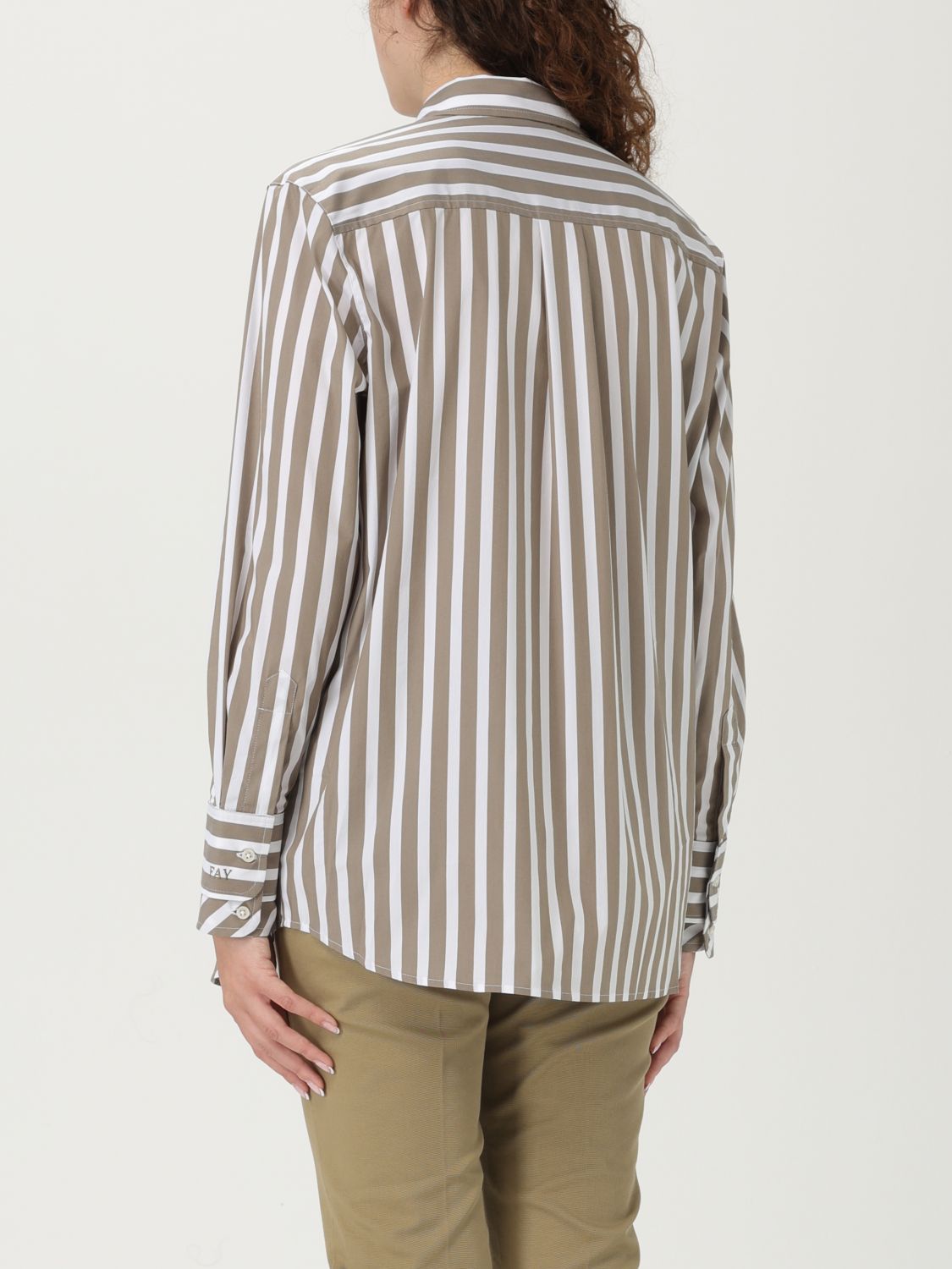 Shirt FAY Woman color Green