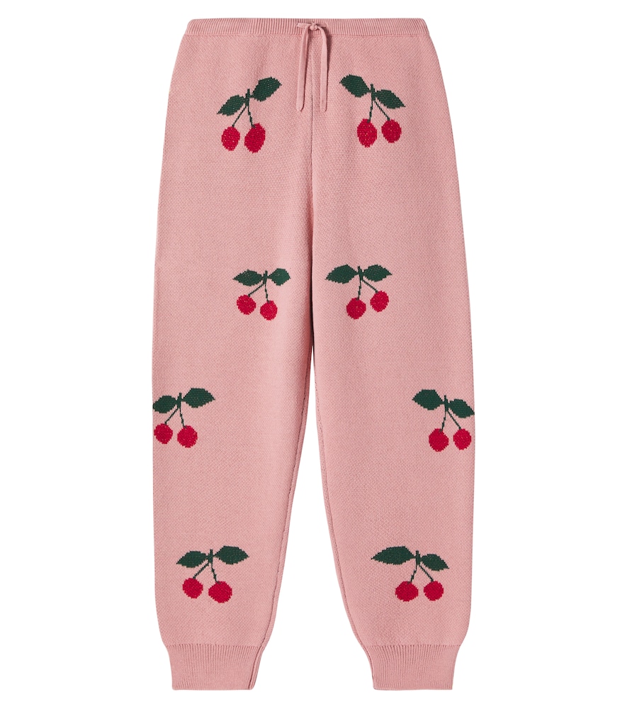 Konges Sløjd Lapis jacquard cotton-blend pants
