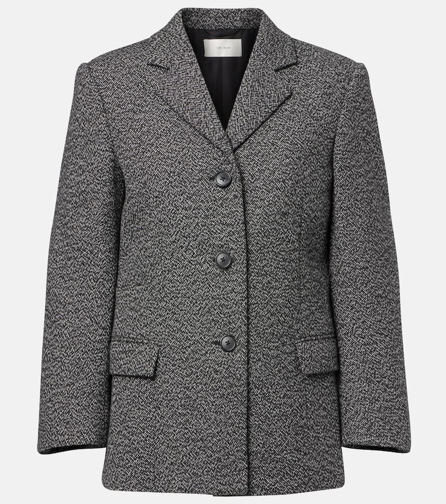 Eudora cashmere and wool blazer