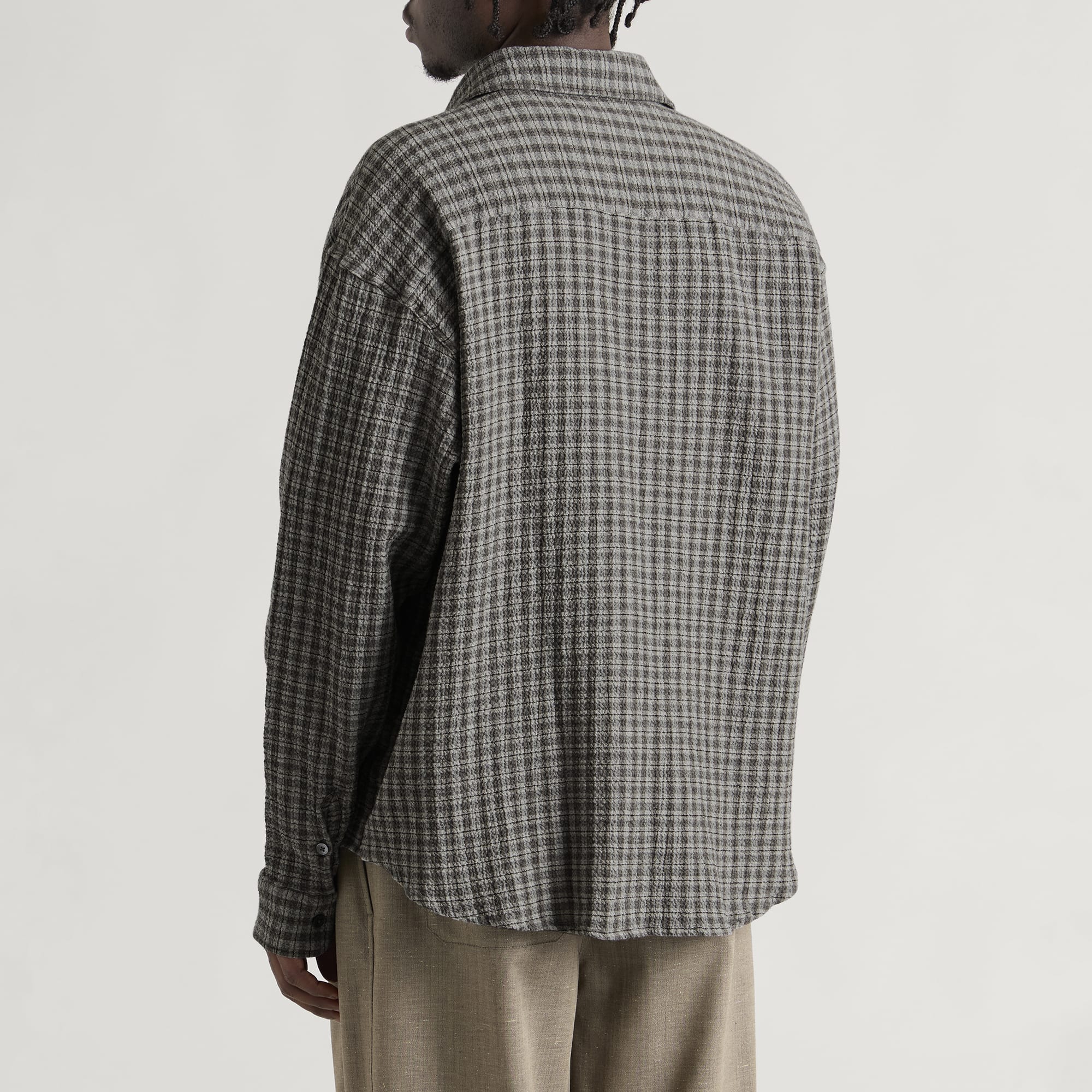Men's Check Vacation Shirt Shuffle Check