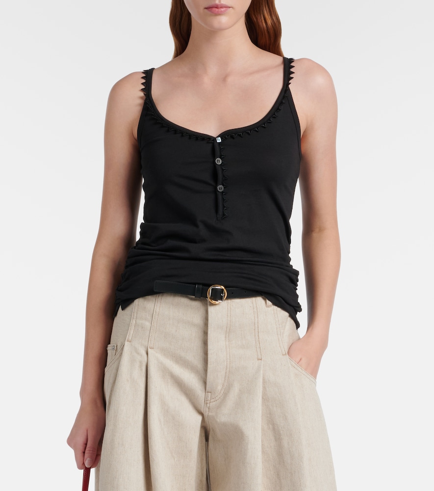 Clavela cotton tank top