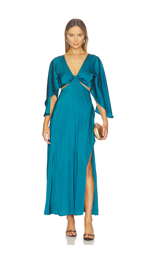 BOAMAR Avalon Dress in Emerald. L also in XS