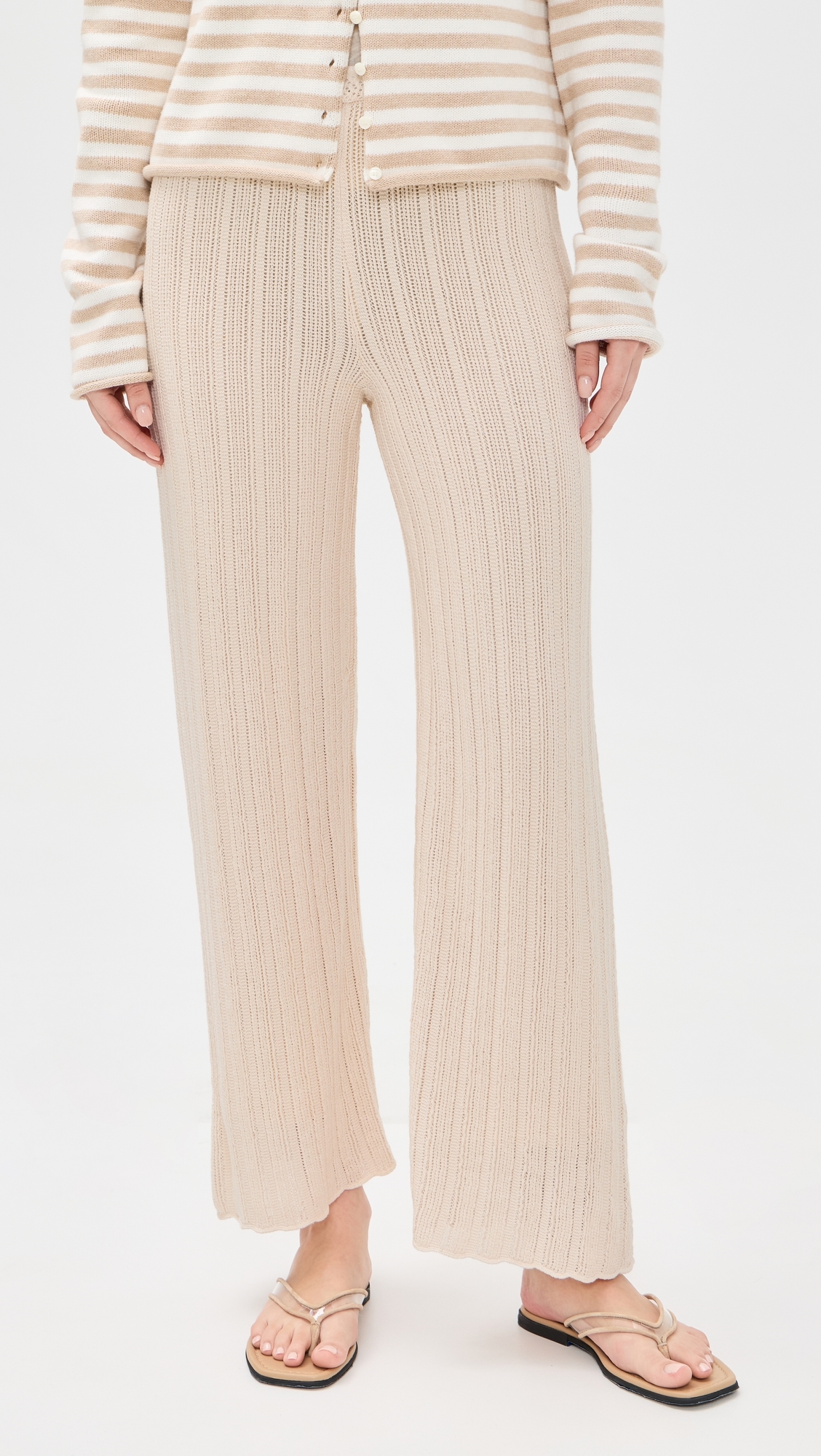 Starboard Crochet Pants Linen