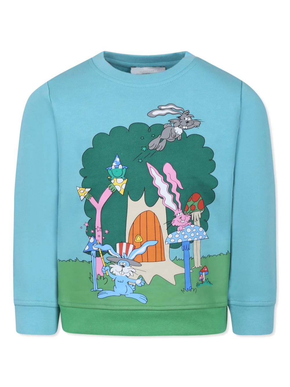Printed sweatshirt - Blue