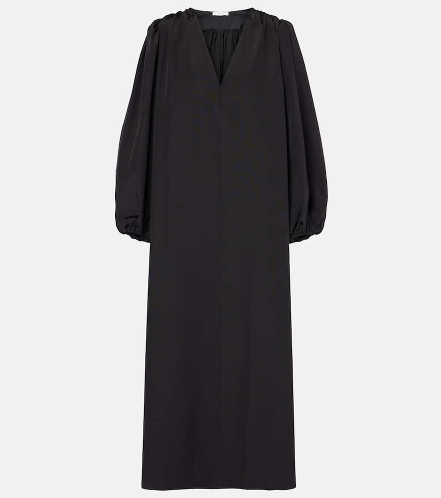 Beauvoir silk and wool maxi dress