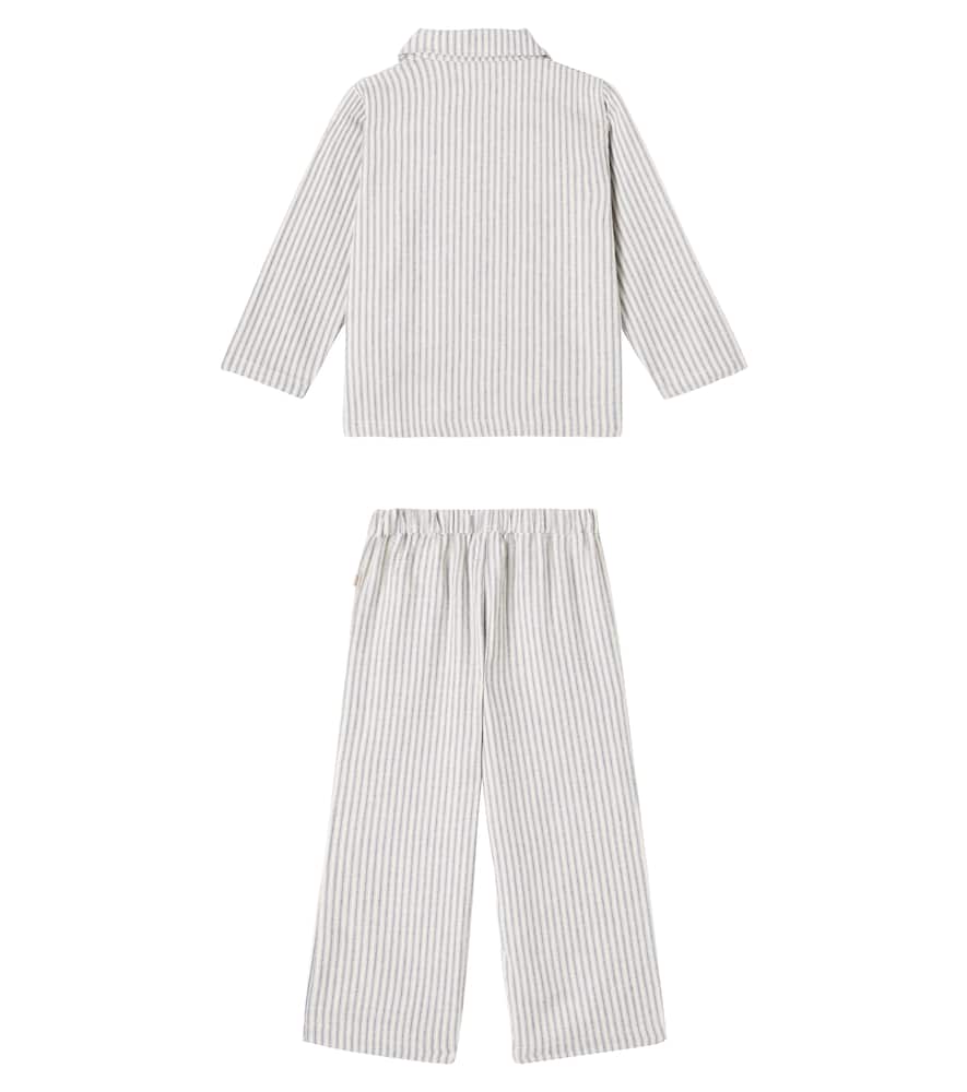 Madison striped cotton pajamas