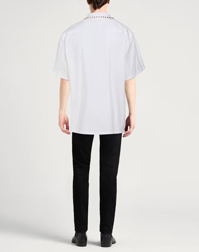 Man Shirt White Size 36 Cotton