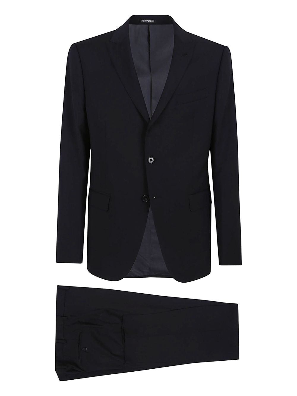 Wool single-breasted suit
